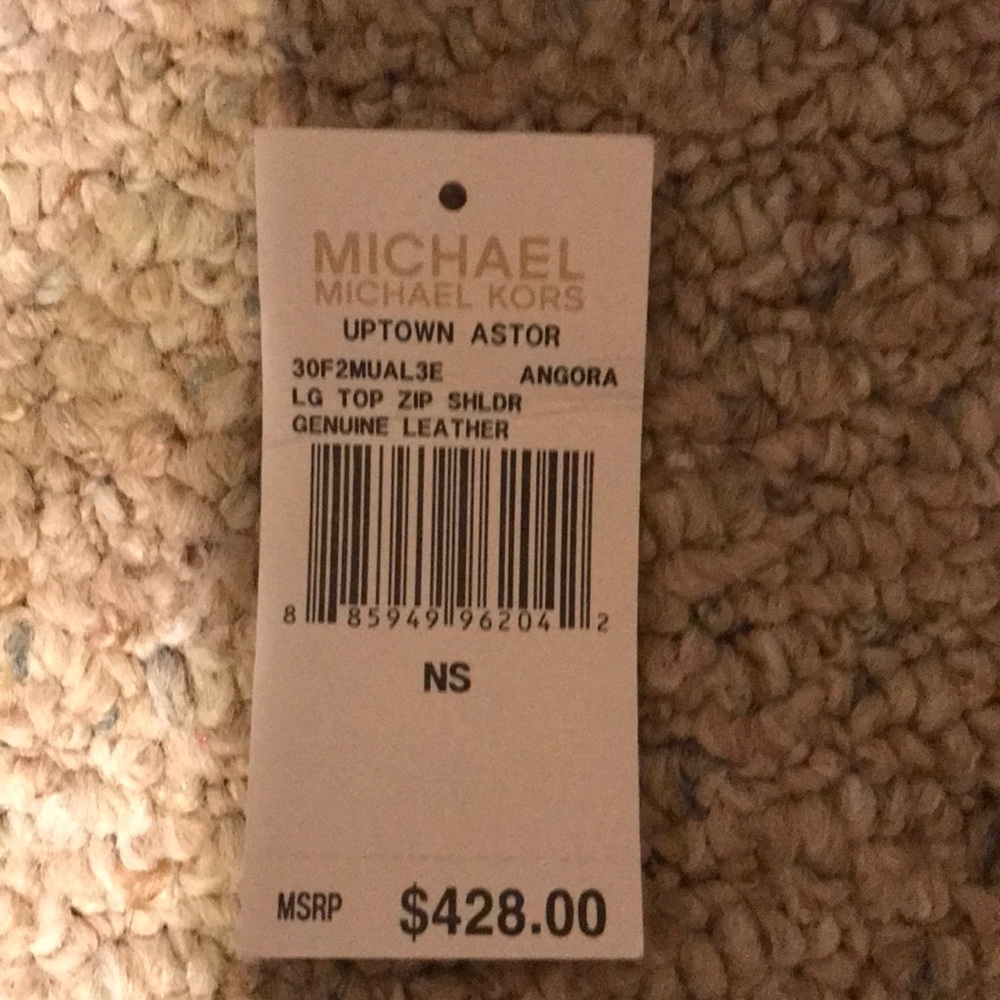 Michael Kors Uptown Astor Angora Python Purse - image 3
